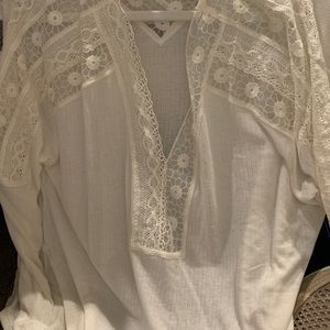 Free People Long Sleeve Top Very Soft.  Two colors available Dark Grey or Ivory